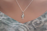 Sterling Silver Gecko Charm Necklace, Lizard Charm Necklace, Gecko Necklace, Silver Lizard Necklace, Cute Lizard Necklace, Lizard Lover Gift