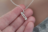 Sterling Silver Selfie Word Charm Necklace, #SELFIE Word Pendant Necklace, #SELFIE Necklace, Selfie Charm Necklace, Selfie Pendant Necklace