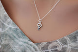 Sterling Silver Ciao Charm Necklace, Ciao Pendant Necklace, Ciao Word Necklace, Silver Ciao Charm Necklace, Italian Word Ciao Necklace