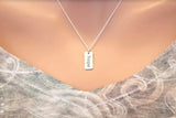 Sterling Silver Hope Charm Necklace, Hope Charm Necklace, Hope Charm, Engraved Hope Necklace, Hope Pendant Necklace, Hope Necklace, Hope