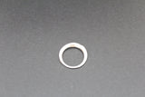Sterling Silver Tapered Circular Ring, Silver Tapered Circular Ring, Tapered Circular Ring, Silver Circular Ring, Silver Circle Ring